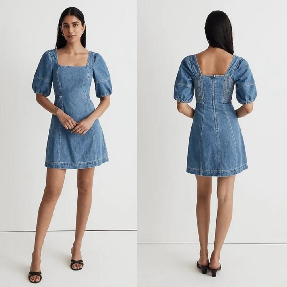 Joie Denim Blue Mini Dress